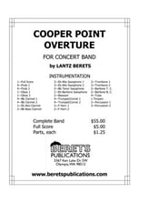 Cooper Point Overture Concert Band sheet music cover